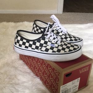 Checkered vans